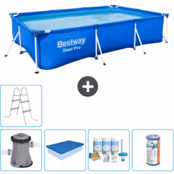 Choisissez la commodité et le confort cet été Avec ce forfait piscine d' Bestway , vous pouvez choisir la la commodité et Con ...