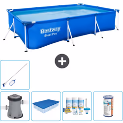 Choisissez la commodité et le confort cet été Avec ce forfait piscine d' Bestway , vous pouvez choisir la la commodité et Con ...