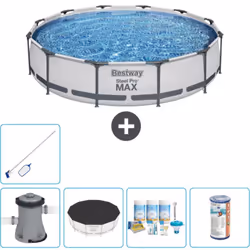Choisissez la commodité et le confort cet été Avec ce forfait piscine d' Bestway , vous pouvez choisir la la commodité et Con ...
