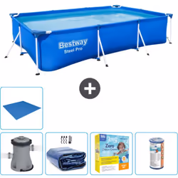 Choisissez la commodité et le confort cet été Avec ce forfait piscine d' Bestway , vous pouvez choisir la la commodité et Con ...