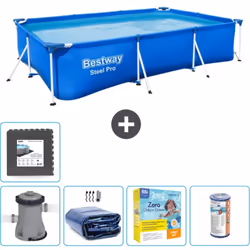 Choisissez la commodité et le confort cet été Avec ce forfait piscine d' Bestway , vous pouvez choisir la la commodité et Con ...
