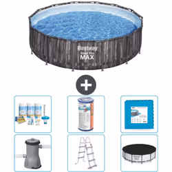 Choisissez la commodité et le confort cet été Avec ce forfait piscine d' Bestway , vous pouvez choisir la la commodité et Con ...