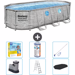Choisissez la commodité et le confort cet été Avec ce forfait piscine d' Bestway , vous pouvez choisir la la commodité et Con ...