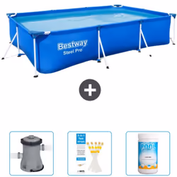 Choisissez la commodité et le confort cet été Avec ce forfait piscine d' Bestway , vous pouvez choisir la la commodité et Con ...