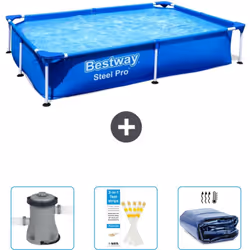 Choisissez la commodité et le confort cet été Avec ce forfait piscine d' Bestway , vous pouvez choisir la la commodité et Con ...