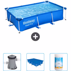Choisissez la commodité et le confort cet été Avec ce forfait piscine d' Bestway , vous pouvez choisir la la commodité et Con ...
