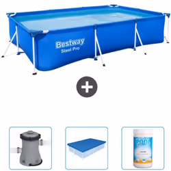 Choisissez la commodité et le confort cet été Avec ce forfait piscine d' Bestway , vous pouvez choisir la la commodité et Con ...