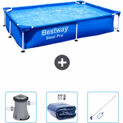 Choisissez la commodité et le confort cet été Avec ce forfait piscine d' Bestway , vous pouvez choisir la la commodité et Con ...
