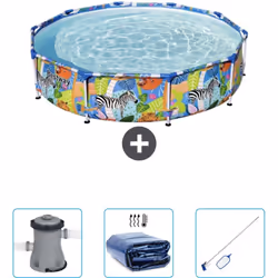 Choisissez la commodité et le confort cet été Avec ce forfait piscine d' Bestway , vous pouvez choisir la la commodité et Con ...