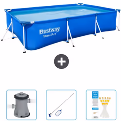 Choisissez la commodité et le confort cet été Avec ce forfait piscine d' Bestway , vous pouvez choisir la la commodité et Con ...