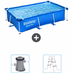 Choisissez la commodité et le confort cet été Avec ce forfait piscine d' Bestway , vous pouvez choisir la la commodité et Con ...
