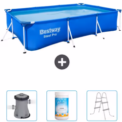 Choisissez la commodité et le confort cet été Avec ce forfait piscine d' Bestway , vous pouvez choisir la la commodité et Con ...