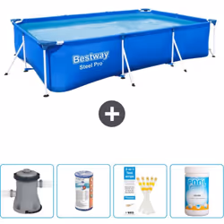 Choisissez la commodité et le confort cet été Avec ce forfait piscine d' Bestway , vous pouvez choisir la la commodité et Con ...