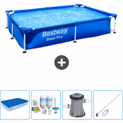 Choisissez la commodité et le confort cet été Avec ce forfait piscine d' Bestway , vous pouvez choisir la la commodité et Con ...