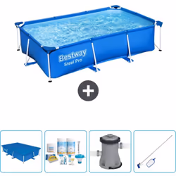 Choisissez la commodité et le confort cet été Avec ce forfait piscine d' Bestway , vous pouvez choisir la la commodité et Con ...