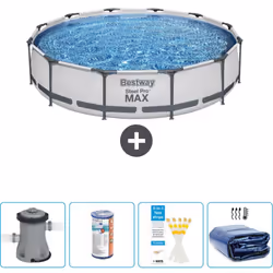 Choisissez la commodité et le confort cet été Avec ce forfait piscine d' Bestway , vous pouvez choisir la la commodité et Con ...