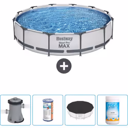 Choisissez la commodité et le confort cet été Avec ce forfait piscine d' Bestway , vous pouvez choisir la la commodité et Con ...