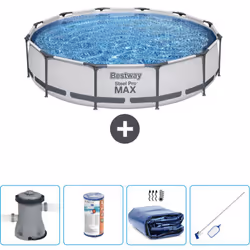 Choisissez la commodité et le confort cet été Avec ce forfait piscine d' Bestway , vous pouvez choisir la la commodité et Con ...