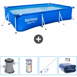 Choisissez la commodité et le confort cet été Avec ce forfait piscine d' Bestway , vous pouvez choisir la la commodité et Con ...