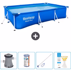 Choisissez la commodité et le confort cet été Avec ce forfait piscine d' Bestway , vous pouvez choisir la la commodité et Con ...