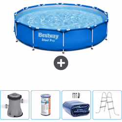 Choisissez la commodité et le confort cet été Avec ce forfait piscine d' Bestway , vous pouvez choisir la la commodité et Con ...