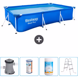 Choisissez la commodité et le confort cet été Avec ce forfait piscine d' Bestway , vous pouvez choisir la la commodité et Con ...