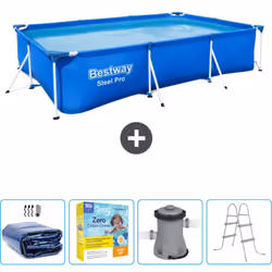 Choisissez la commodité et le confort cet été Avec ce forfait piscine d' Bestway , vous pouvez choisir la la commodité et Con ...