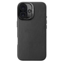 Decoded Leather Case coque de protection pour téléphones portables 15,5 cm (6.1") Housse Noir