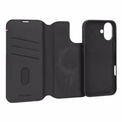 Decoded Leather Detachable Wallet Étui avec portefeuille iPhone 16 Noir - Vue supplémentaire 7