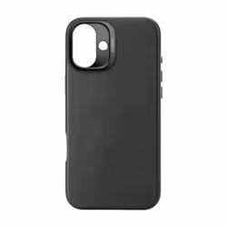 Coque pour iPhone 16 Plus Antichocs en Cuir Compatible MagSafe Decoded Noir