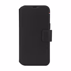 Étui pour iPhone 16 Pro Max - Decoded - Housse MagSafe - Cuir pleine fleur - Compartiments cartes - Semi-rigide