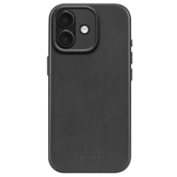 Decoded Coque pour iPhone 17 MagSafe en Cuir Antichocs Noir