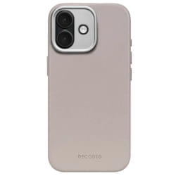 Decoded Coque pour iPhone 17 MagSafe en Cuir Antichocs Beige