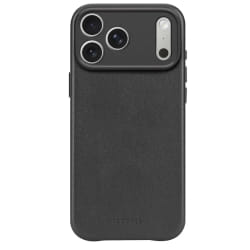 Decoded Coque pour iPhone 17 Pro MagSafe en Cuir Antichocs Noir