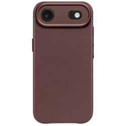 Decoded Coque pour iPhone 17 Air MagSafe en Cuir Antichocs Marron