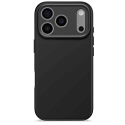 Decoded Silicone Backcover Housse iPhone 17 Pro Noir