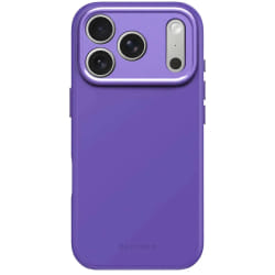 Decoded Coque MagSafe en Silicone Antimicrobienne Compatible pour iPhone 17 Pro Violet