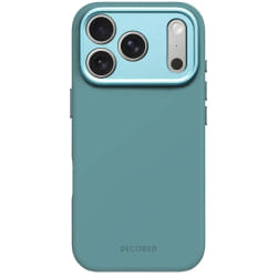 Decoded Silicone Backcover Housse iPhone 17 Pro Bleu