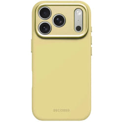 Decoded Silicone Backcover Housse iPhone 17 Pro Jaune