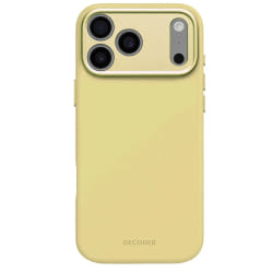 Decoded Silicone Backcover Housse iPhone 17 Pro Max Jaune