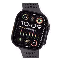 Decoded Ares O Watch Band Bande Noir Silicone - Vue supplémentaire 2