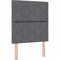 Cette tête de lit LED modernise votre pièce avec son design géométrique tendance en gris foncé. Fabriquée en tissu de qualité ...