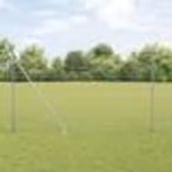 poteaux de clôture vidaXL avec pointe 26 pcs Ø32 mm 180 cm acier galvanisé