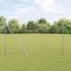 vidaXL Clôture Euro avec 7 piquets de soutien 1,5 x 10 m en acier galvanisé