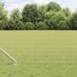 vidaXL Clôture Euro avec 13 poteaux pointus 0,4x50 m en acier galvanisé
