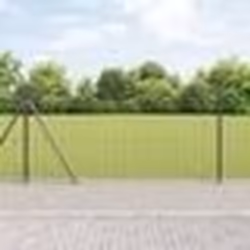 vidaXL Clôture Euro avec 7 poteaux 0,8x10 m en acier galvanisé