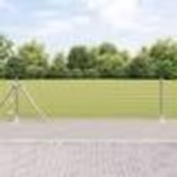 vidaXL Clôture Euro avec 7 poteaux flancs 0.4x10 m en acier galvanisé