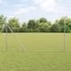 vidaXL Clôture de champ en acier galvanisé 1,4 x 25 m