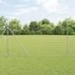vidaXL Clôture de champ 1,5x25 m en acier galvanisé