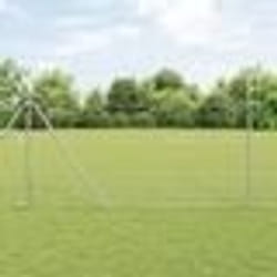 vidaXL Clôture 1,5 x 25 m en acier galvanisé